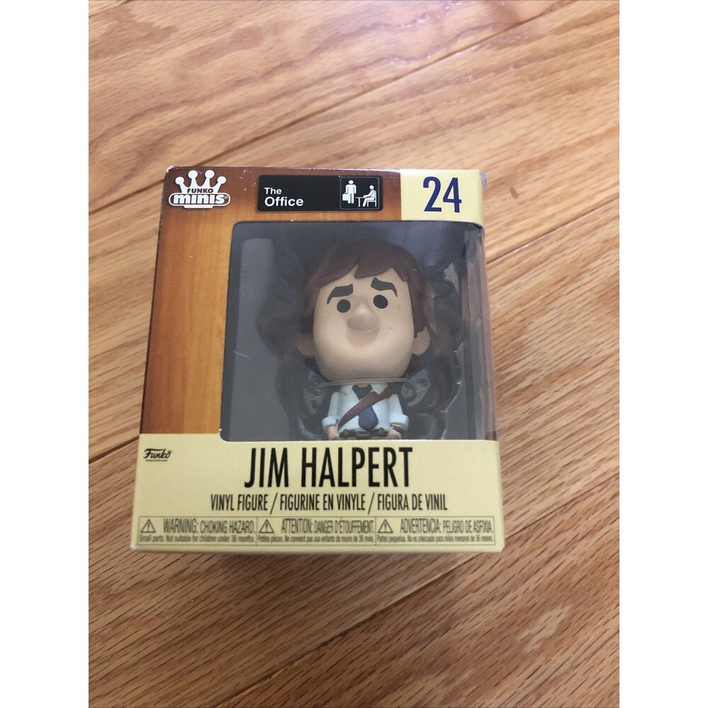 The Office FUNKO Minis JIM‎ HALPERT  #24 - COLLECTIBLE  RARE NEW IN ORIGINAL BOX